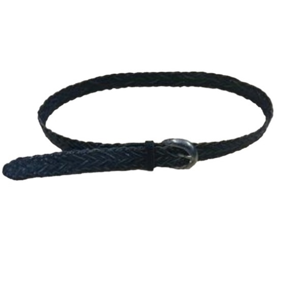 Style Genuine Leather Braided Brown Belt - Picture 1 of 8